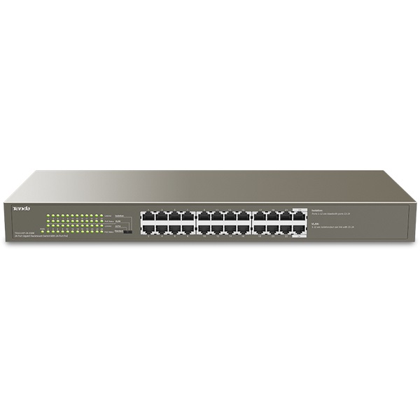Tenda TEG1124P-24-250W 24-Port Gigabit desktop PoE switch