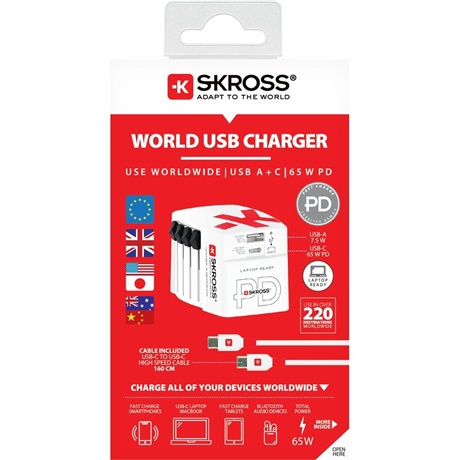 Skross 1.302333 UTAZÓ ADAPTER