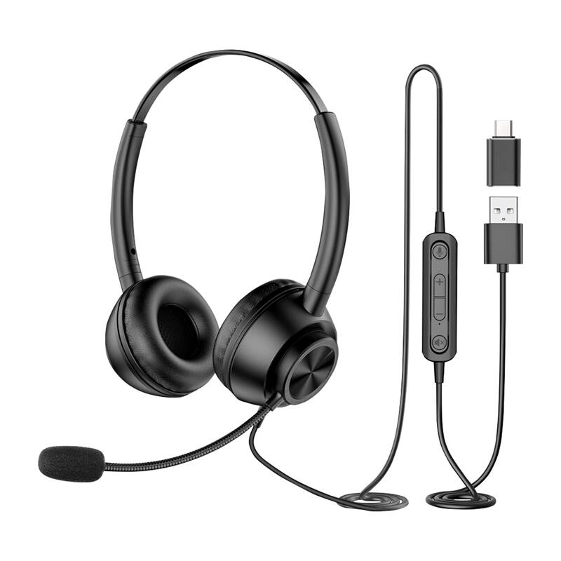 New Bee H368 Vezetékes headset mikrofonnal 