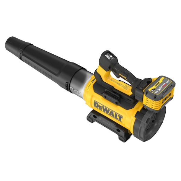 DEWALT 54V XR FLEXVOLT 1×9Ah Axiális lombfúvó akkumulátorral és töltővel