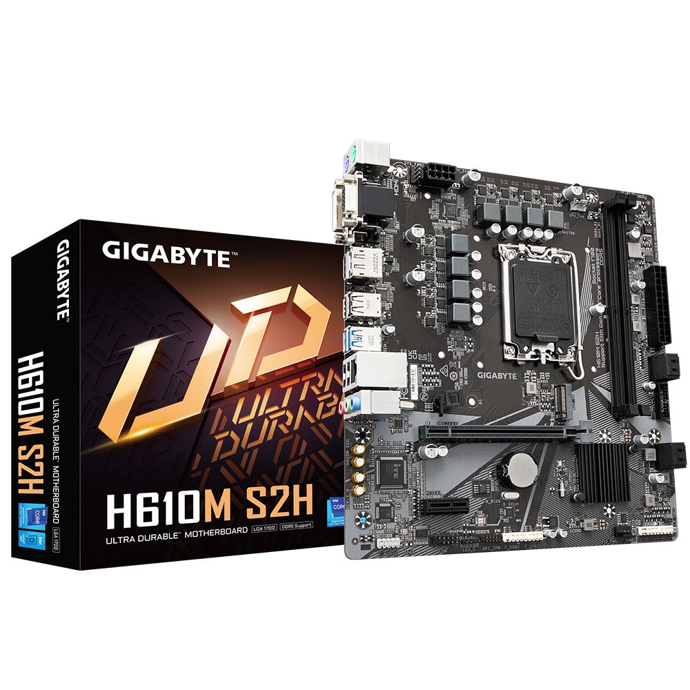 Gigabyte H610M S2H alaplap Gigabyte H610M S2H alaplap