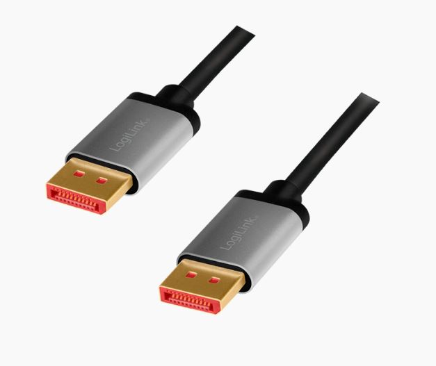 Logilink DisplayPort kábel 8K/60Hz 3m (CDA0106) Logilink DisplayPort kábel 8K/60Hz 3m (CDA0106)