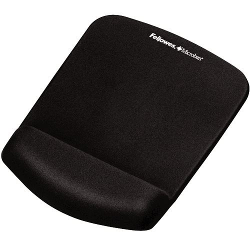 Fellowes 9252003 Plush Touch egéralátét csuklótámasszal fekete Fellowes 9252003 Plush Touch egéralátét csuklótámasszal fekete
