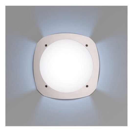 Fumagalli STUCCHI LED 18W 3K GX53 kültéri falilámpa fehér (1U3.000.000.WYE1R)