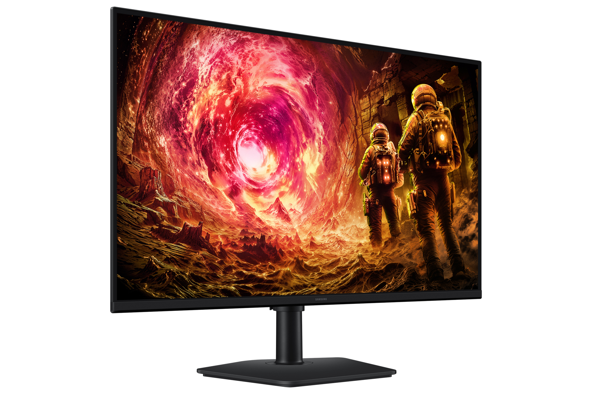 Samsung 32" Odyssey G5 LS32FG502EUXEN Monitor - 2560x1440, QHD, LED, IPS, 180Hz, 1ms, FreeSync, Pivot, Gamer, Fekete