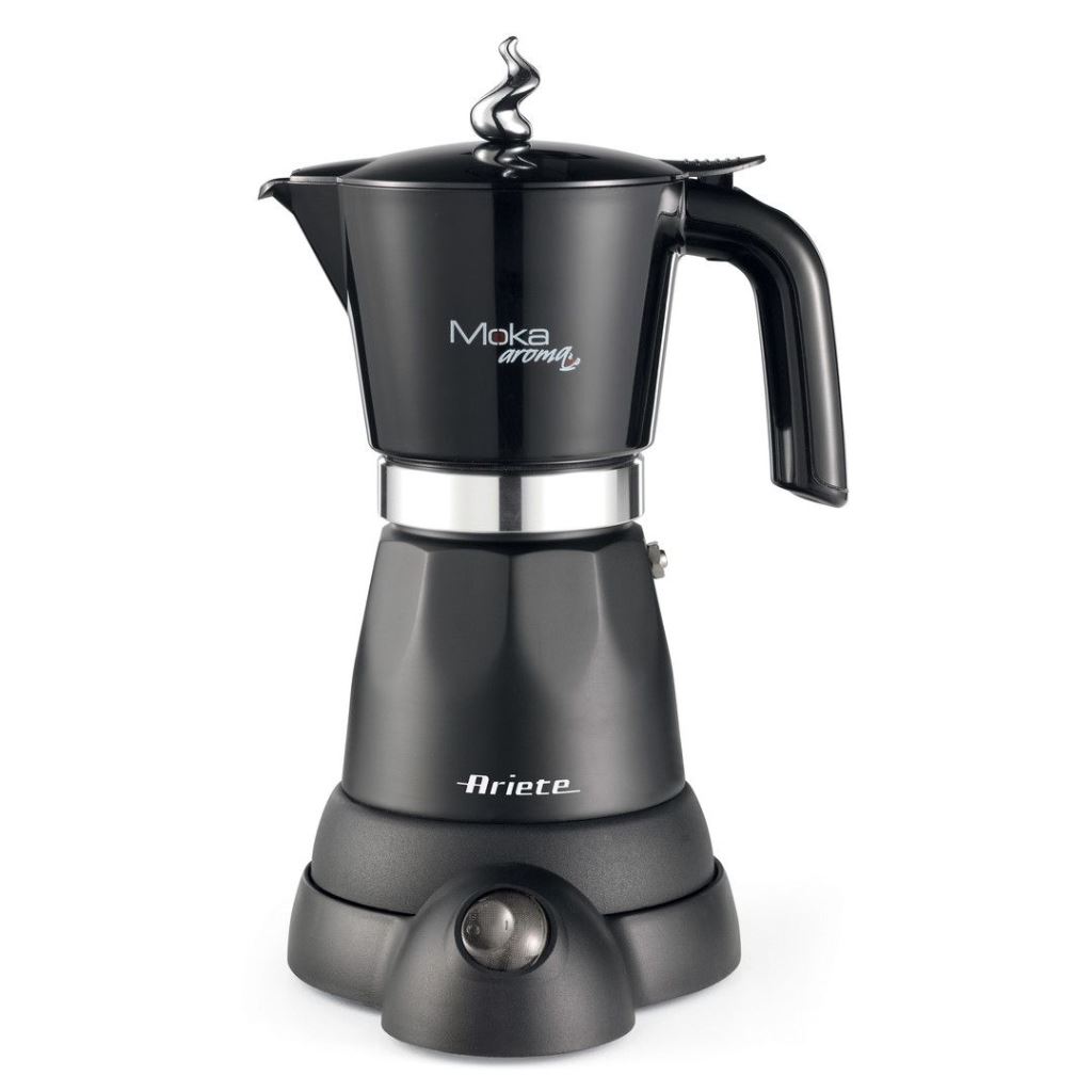 Ariete 1368.BK Moka Aroma elektromos 6 személyes kotyogó fekete