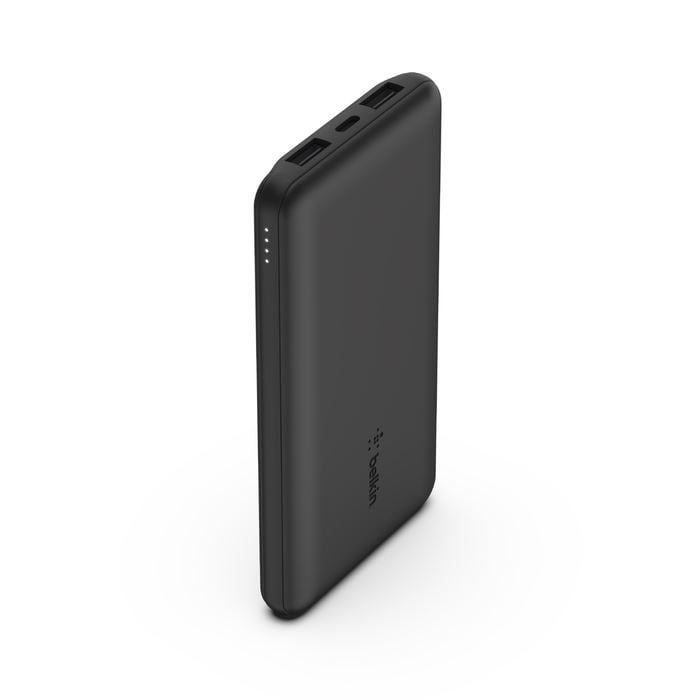 Belkin Boost Charge Power Bank 10000mAh USB-A - USB-C kábellel fekete (BPB011btBK) Belkin Boost Charge Power Bank 10000mAh USB-A - USB-C kábellel fekete (BPB011btBK)