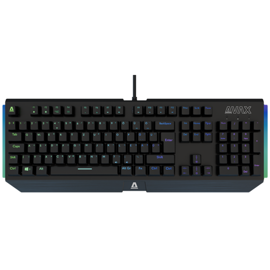 AVAX FS01 Full size mechanikus vezetékes alumínium billentyűzet Outemu barna switch