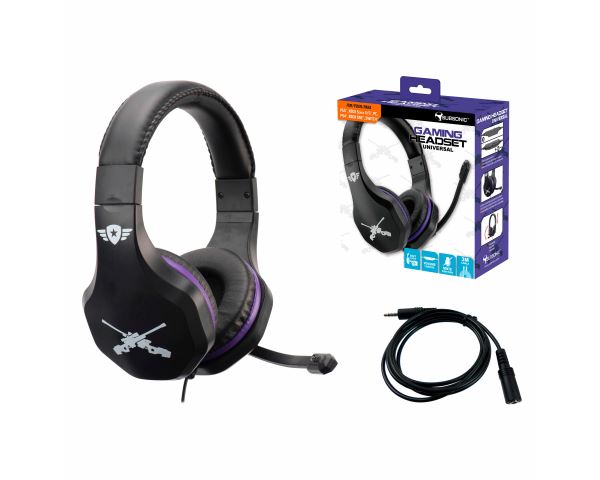 Subsonic Battle Royale gaming headset fekete (SA5513) Subsonic Battle Royale gaming headset fekete (SA5513)
