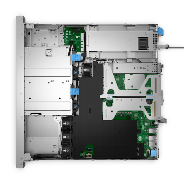 DELL ISG szerver PE R260 rack (2x3.5"), 4C E-2414 2.6GHz, 1x16GB, 1x2TB 7.2k SATA; S160, iD9 Ba., 700W.