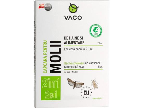 VACO Élelmiszer- és ruhamoly csapda, 2 db,  (KHT1206)