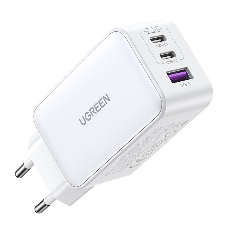 Fast Charger Nexode UGREEN 15334, GaN, 65W (white)