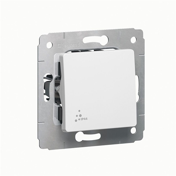 Legrand 773609 Cariva fehér 1 pólusú IP44 kapcsoló Legrand 773609 Cariva fehér 1 pólusú IP44 kapcsoló