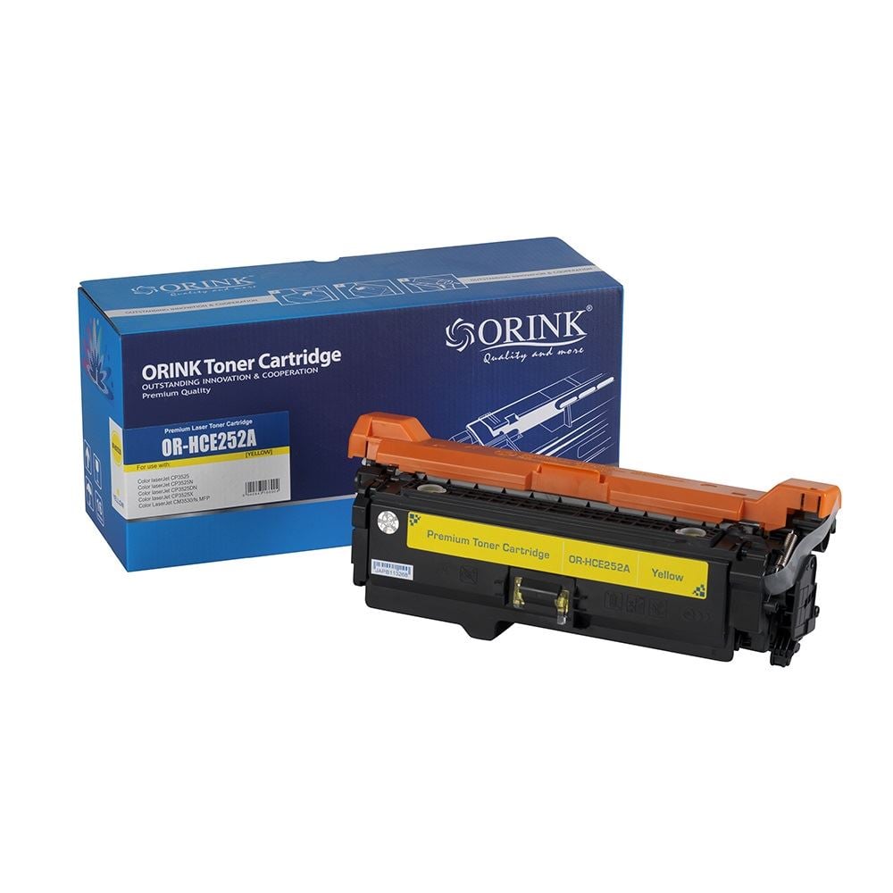 Orink utángyártott HP CE252A/CE402A toner sárga (HPO252A)