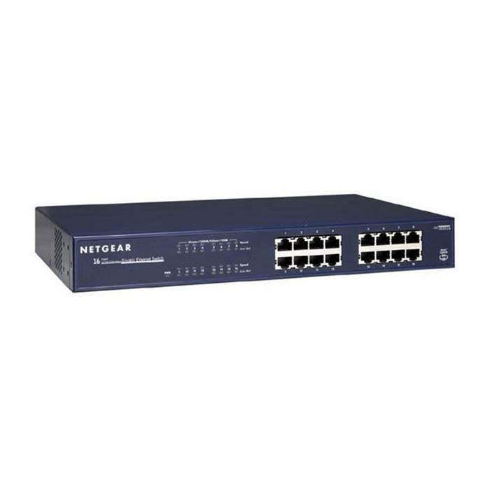Netgear ProSafe 16 Portos Gigabit Rackmount Switch (JGS516-200EUS)