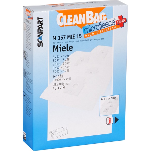 Scanpart 2682226157 porzsák M 157 MIE 15 - Miele S 300-500-700