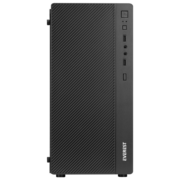 Everest WARP Peak 250W Fekete Micro ATX / MINI-ITX Számítógépház