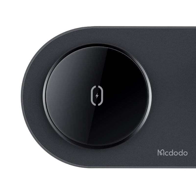 Wireless Charger Mcdodo CH-7061 3 in 1 15W (mobile/TWS/Apple watch) (black)