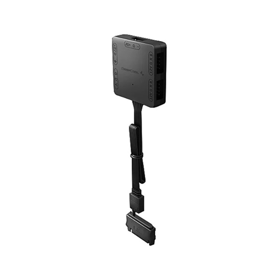  DeepCool  DP-FRGB-CHUB5-12V RGB Convertor - 5V ADD-RGB to 12V RGB transfer hub  