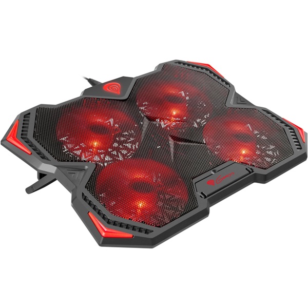 natec Genesis Oxid 250 15.6-17.3" notebook hűtő fekete (NHG-1144)