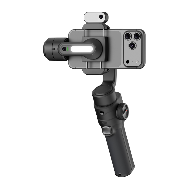 AOCHUAN S3 stabilizátor AI-érzékelővel (fekete)