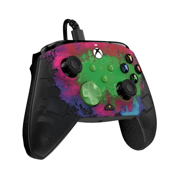 PDP Rematch Glow Adevanced Xbox Series X|S/Xbox One/PC Space Dust Glow in the Dark vezetékes kontroller PDP Rematch Glow Adevanced Xbox Series X|S/Xbox One/PC Space Dust Glow in the Dark vezetékes kontroller