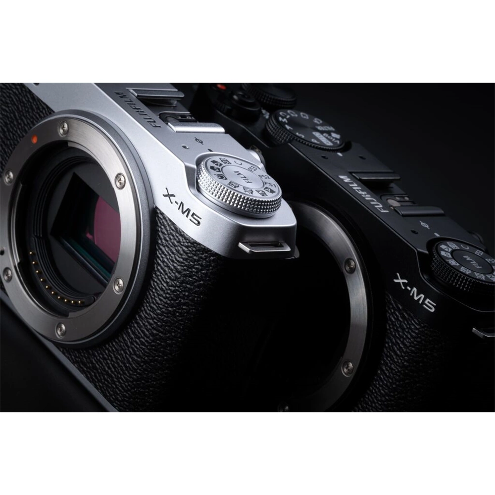 FUJIFILM X-M5 Milc Fényképezőgép ezüst