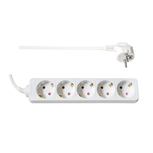 TOO PSW-515 5 aljzat 1.5 méter 3x1.0mm2 fehér elosztó TOO PSW-515 5 aljzat 1.5 méter 3x1.0mm2 fehér elosztó