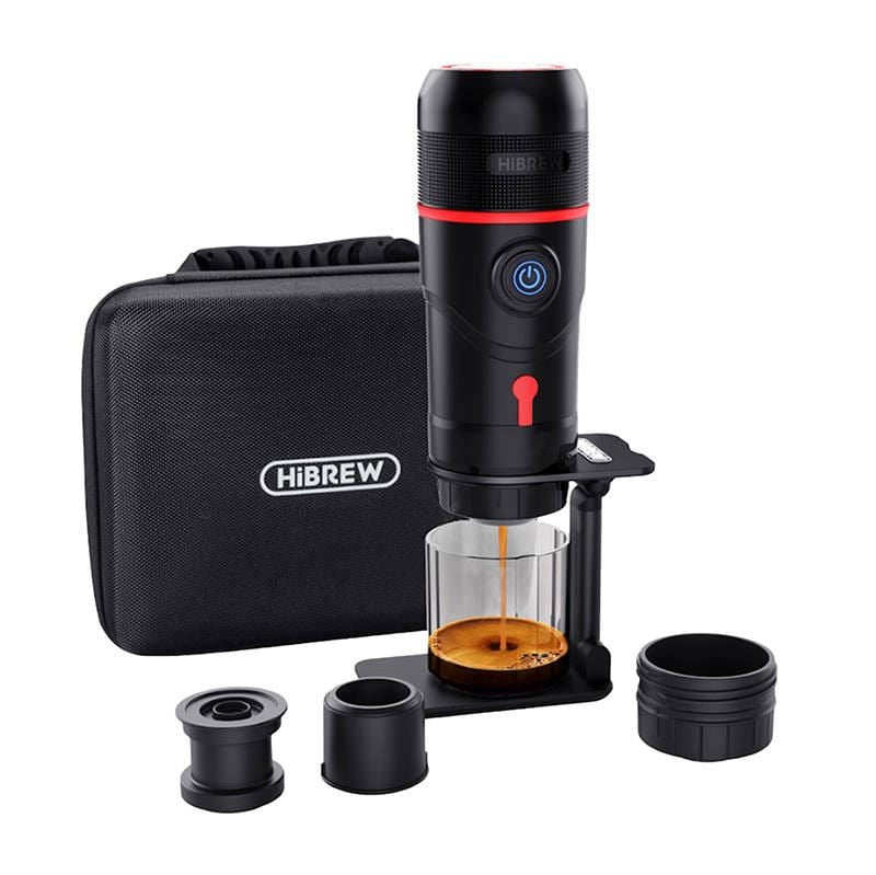 HiBREW H4-premium 3az1-ben hordozható kávéfőző adapterrel és tokkal HiBREW H4-premium 3az1-ben hordozható kávéfőző adapterrel és tokkal