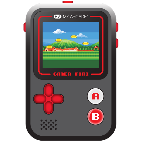 MY ARCADE Gamer Mini Classic Hordozható Black/Red