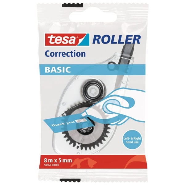 Tesa Basic 5mmx8m hibajavító roller Tesa Basic 5mmx8m hibajavító roller