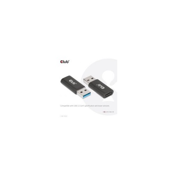   Club3D USB 3.2 Gen1 Type A to USB 3.2 Gen1 Type C Adapter 