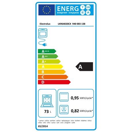 Electrolux LKR64020CX Kerámialapos tűzhely Electrolux LKR64020CX Kerámialapos tűzhely