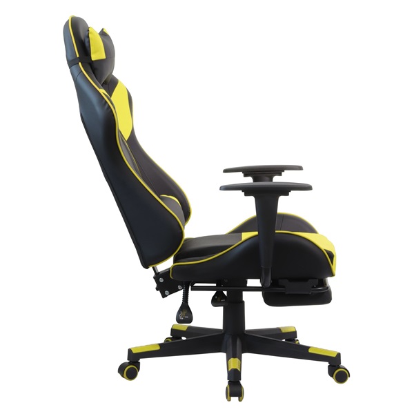 IRIS GCH204BC_FT gaming szék fekete-citromsárga