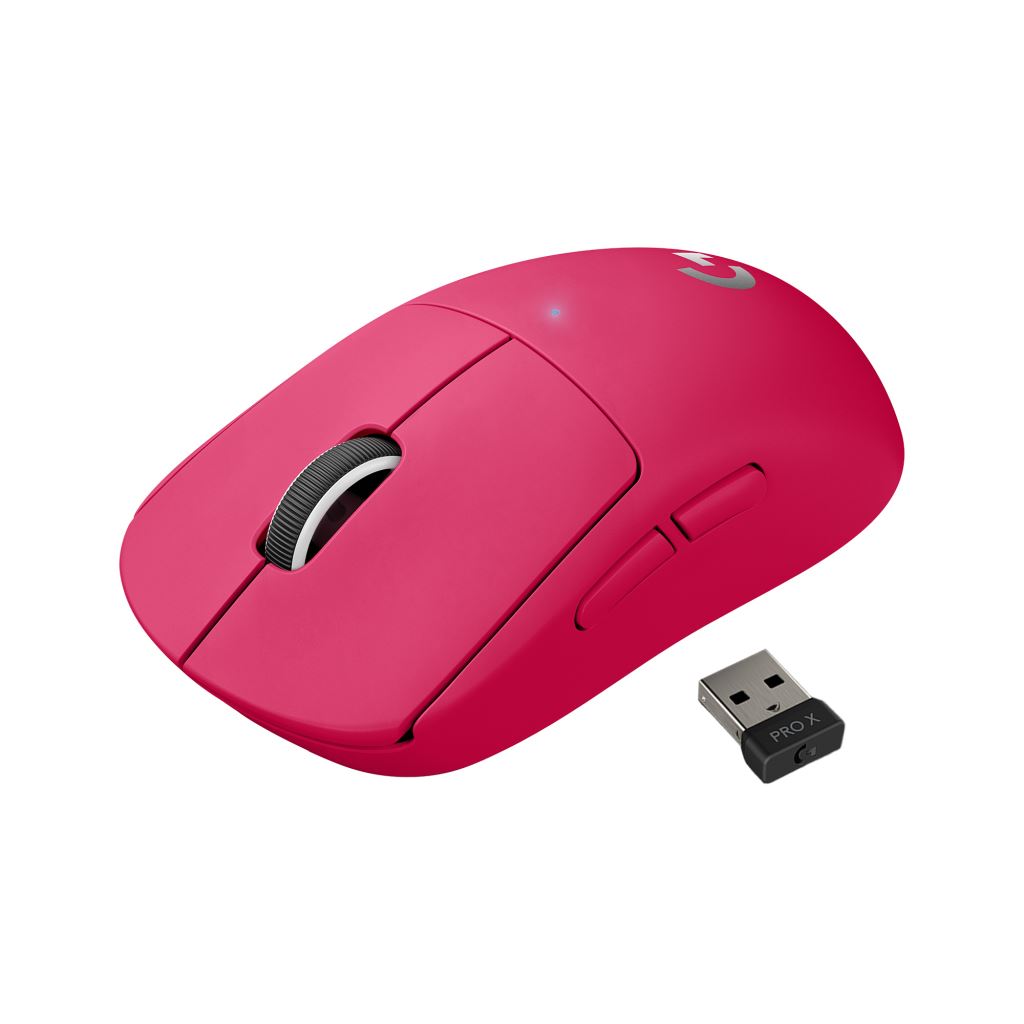 Logitech Pro X Superlight vezeték nélküli gamer egér rózsaszín Logitech Pro X Superlight vezeték nélküli gamer egér rózsaszín
