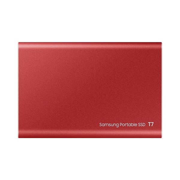 2TB Samsung T7 külső SSD meghajtó piros (MU-PC2T0R)