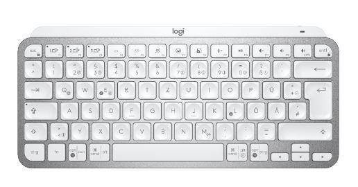 Logitech MX Keys Mini vezeték nélküli Deutsch (Qwertz) billentyűzet halványszürke (920-010480) Logitech MX Keys Mini vezeték nélküli Deutsch (Qwertz) billentyűzet halványszürke (920-010480)