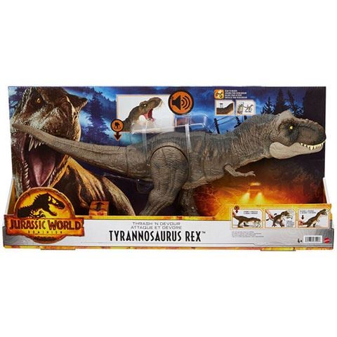 Mattel Jurassic World 3 kolosszális T-Rex dinoszaurusz figura (HDY55)