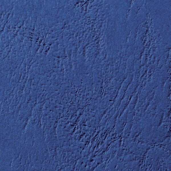 GBC A4 bőrhatású 100db-os kék hátlap