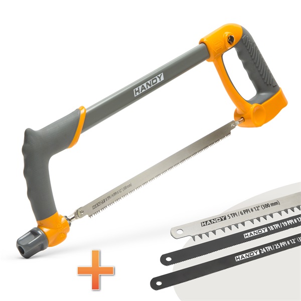 Handy 10450 4x12" fűrészlappal - 30 cm fémfűrész Handy 10450 4x12" fűrészlappal - 30 cm fémfűrész