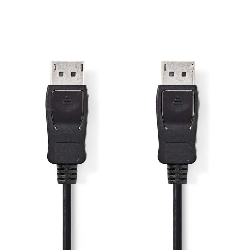 Nedis DisplayPort összekötő kábel 2 m fekete (CCGP37010BK20)