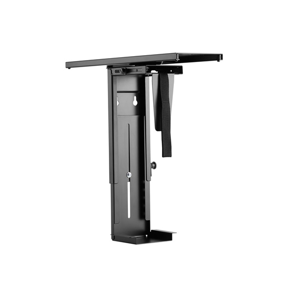 Equip  650892  asztallap aljára rögzíthető Max.: 10kg PC állvány Fekete 