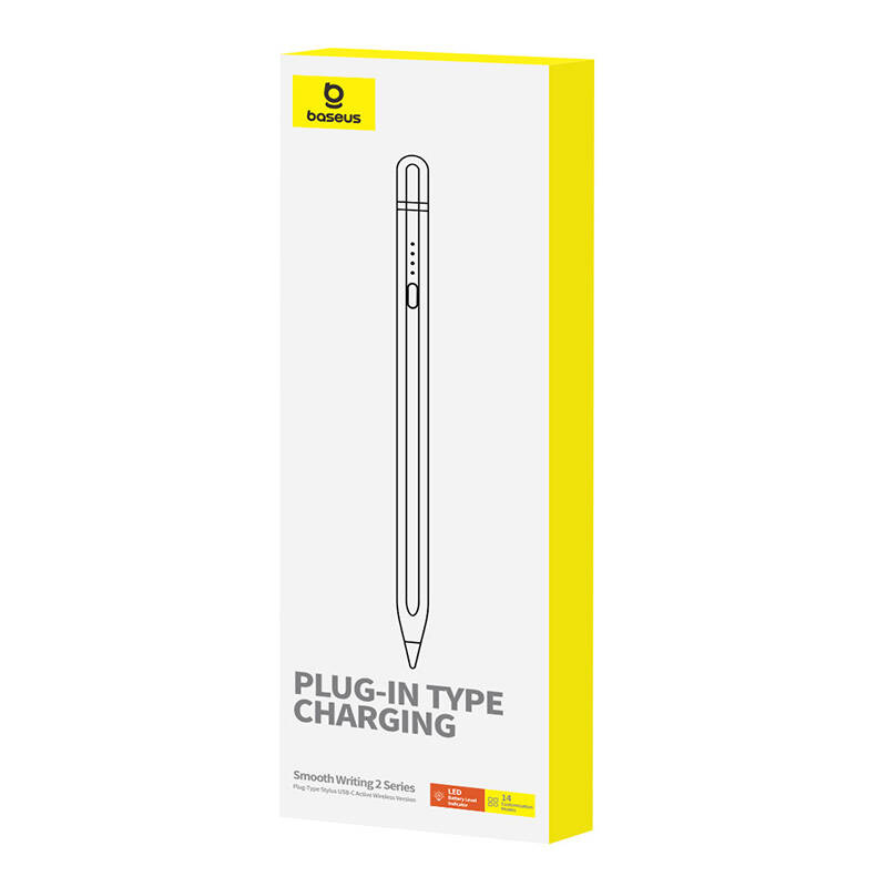 Baseus Smooth Writing Series vezeték nélküli stylus aktív  USB-C Fehér 