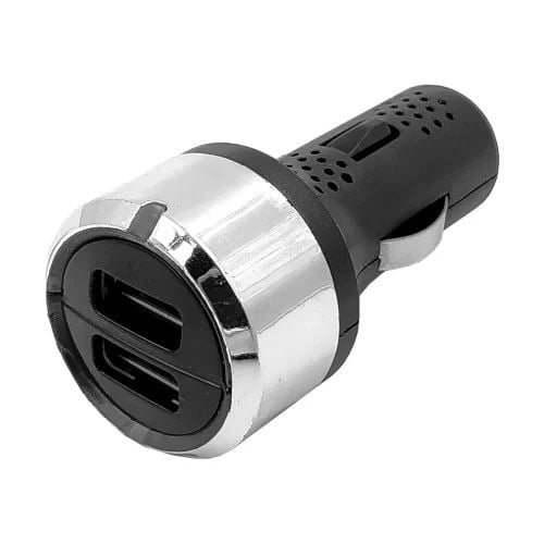Homasita 56ST1802 szivargyújtós USB 2 elosztású töltő 12-24V