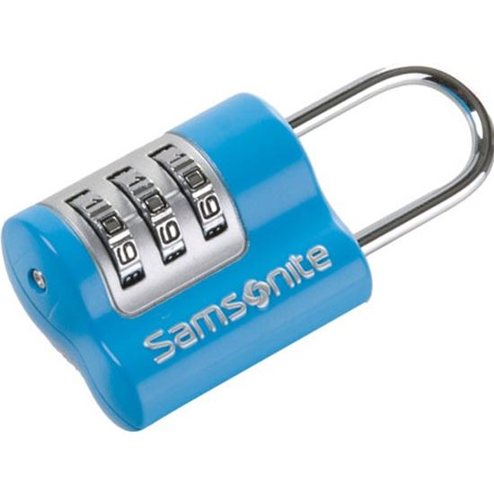 Samsonite Travel Accessories számzáras bőrönd lakat kék  U23*21103 