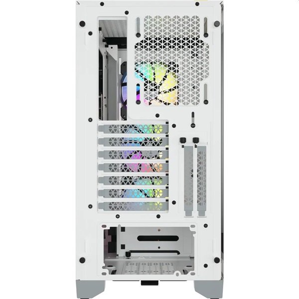 CORSAIR iCUE 4000X RGB számítógépház Fehér