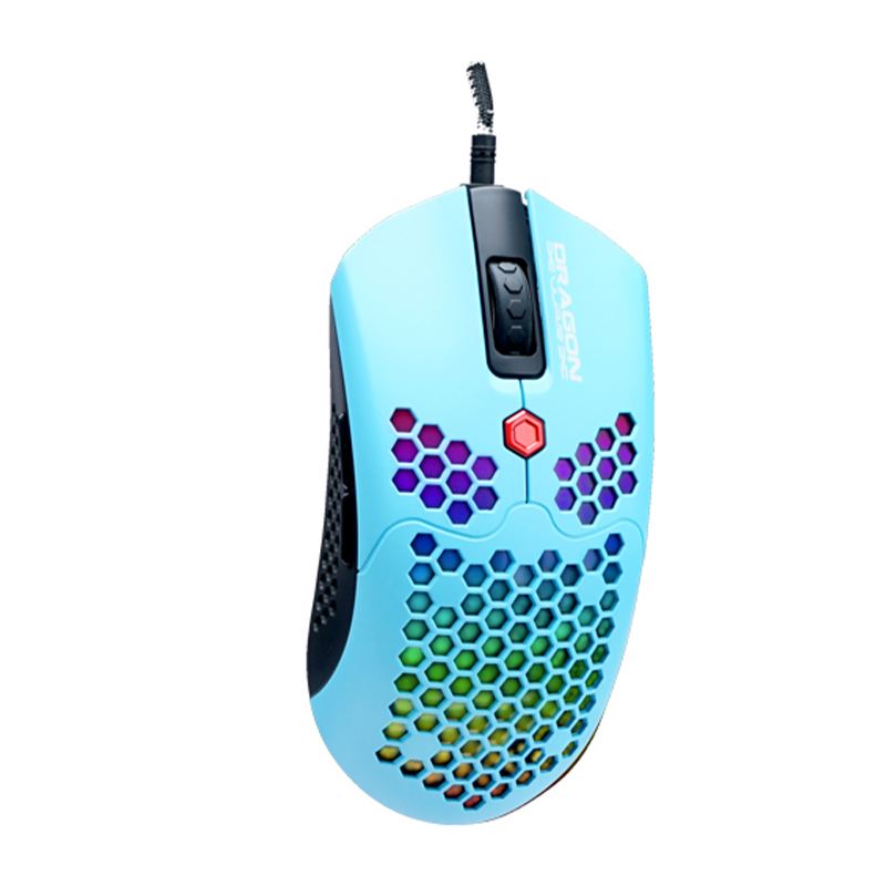 Dragon War G25-BL PHOENIX Honeycomb Gaming egér kék (ELE-G25-BL) Dragon War G25-BL PHOENIX Honeycomb Gaming egér kék (ELE-G25-BL)