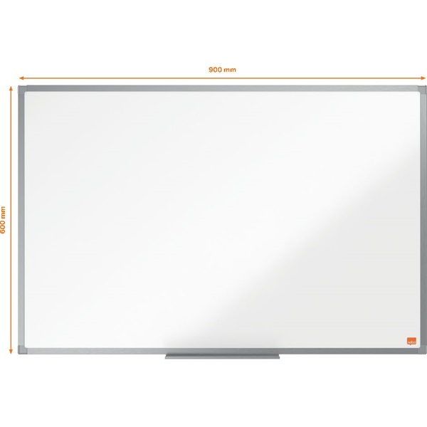 Nobo Essential 90x60cm acél mágneses fehértábla Nobo Essential 90x60cm acél mágneses fehértábla