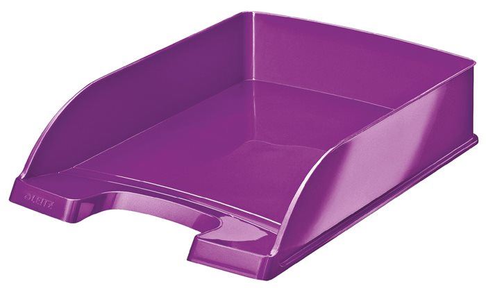 Leitz "Wow" irattálca metál lila (E52263062) Leitz "Wow" irattálca metál lila (E52263062)