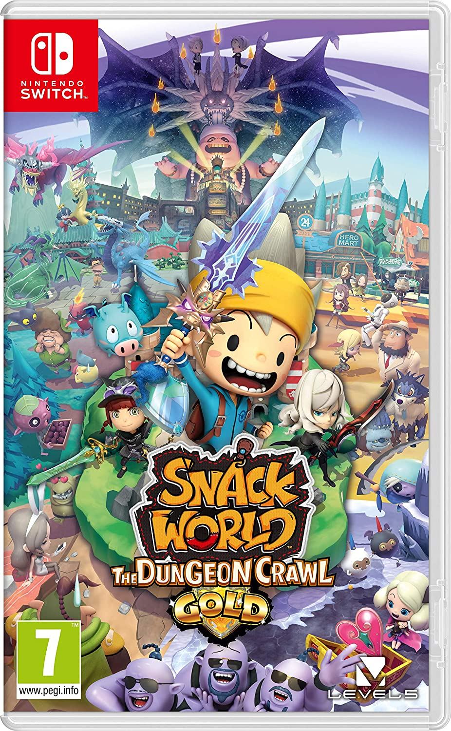 Snack World: The Dungeon Crawl Gold (Switch)